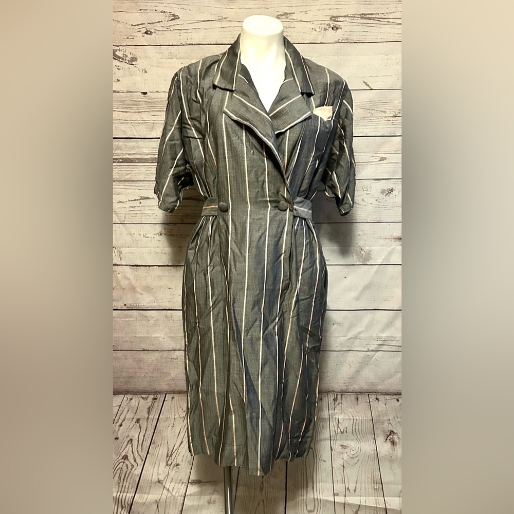 Liz Claiborne Dresses Vintage Striped Dress Size 10